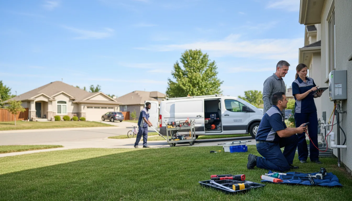 Tankless water heater service in Clinton, PA